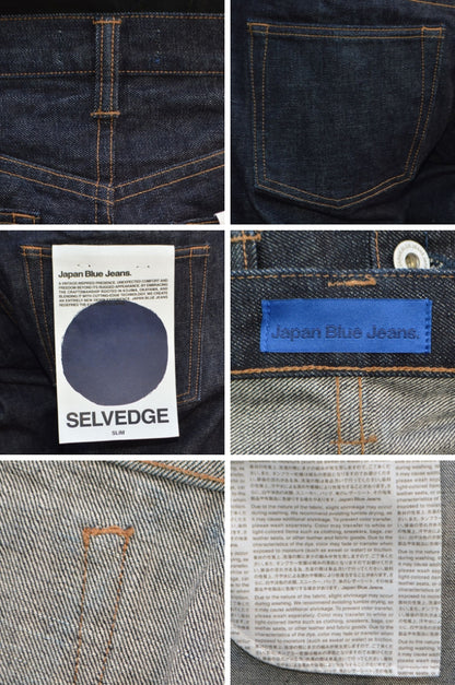 JAPAN BLUE JEANS "JMJE1202" Selvedge Slim Jeans 16oz