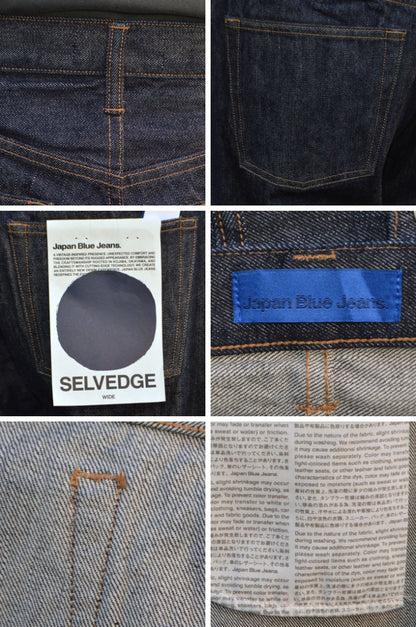 JAPAN BLUE JEANS "JMJE1301" Selvedge Wide Jeans 14oz