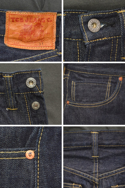 TCB jeans "Late S40's Jeans" 13.5oz 40's Jeans STRAIGHT