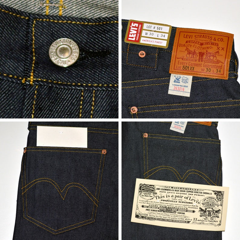 LEVI'S VINTAGE CLOTHING "33501-0049" 501 1933 Model 501 JEANS (organic cotton)