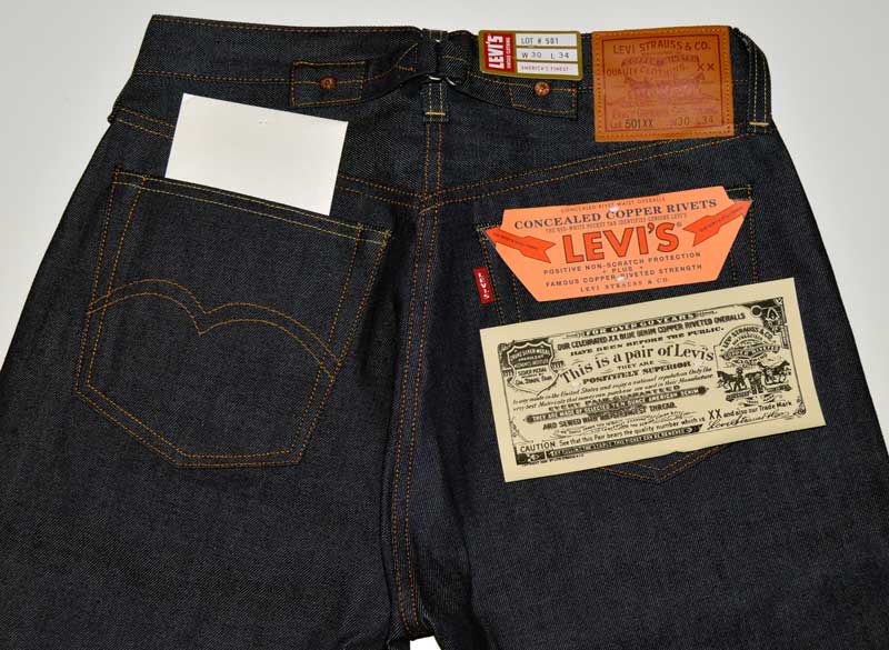 LEVI S VINTAGE CLOTHING 37501 0018 501XX 1937 Model 501 JEANS