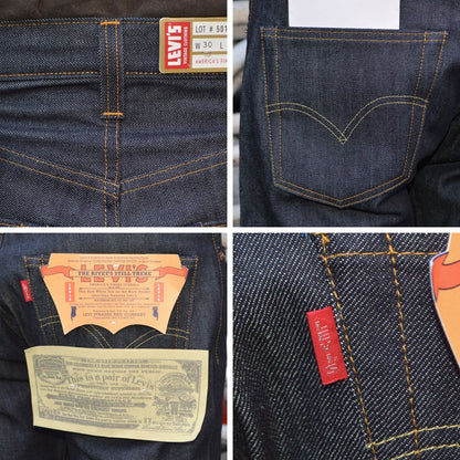 LEVI'S VINTAGE CLOTHING "47501-0224" 501XX 1947 Model 501 JEANS (organic cotton)