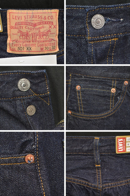 LEVI'S VINTAGE CLOTHING "50155-0080" 501XX 1955 Model 501 JEANS One Wash
