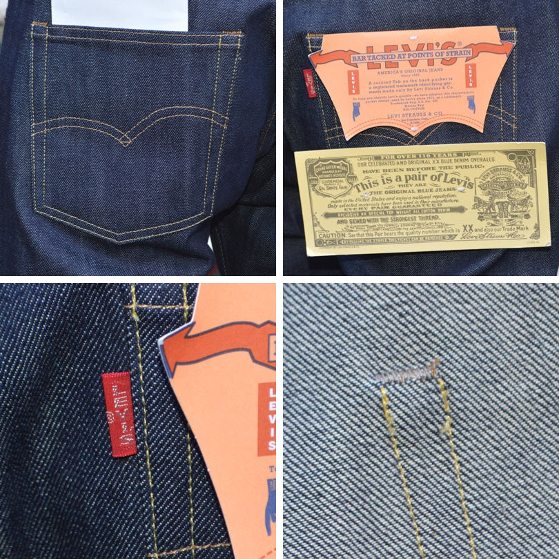 LEVI'S VINTAGE CLOTHING "66501-0146" 501XX 1966 Model 501 JEANS (organic cotton)