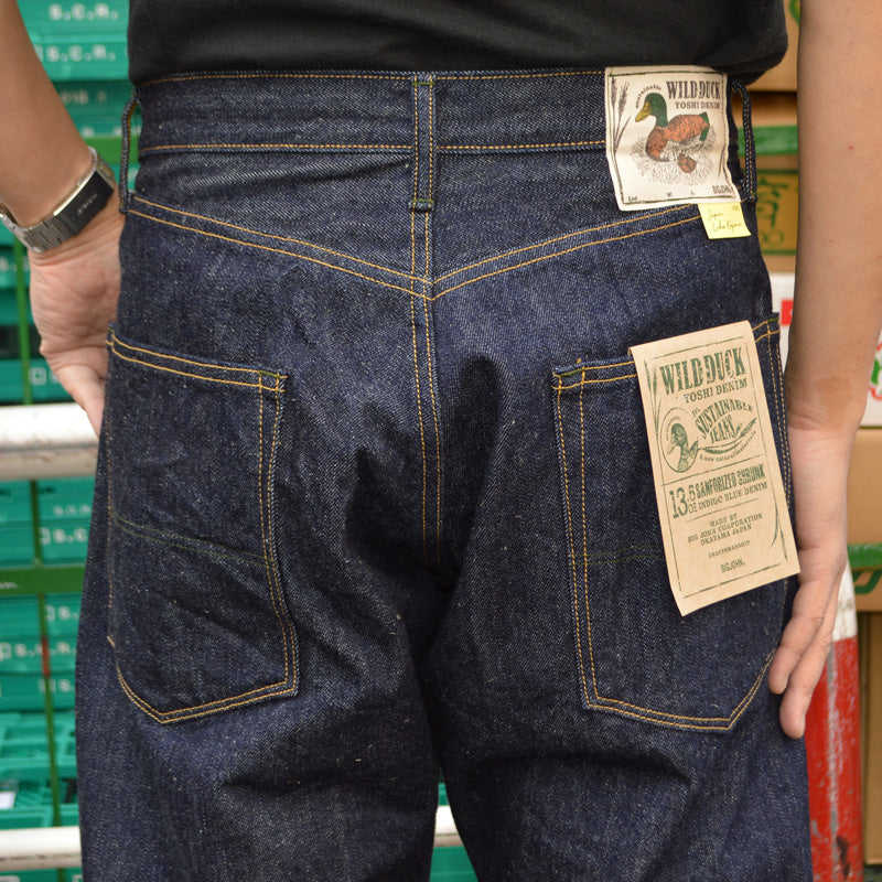 BIG JOHN "M1011RC" Yoshidenim Wild Duck Jeans