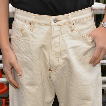 BIG JOHN "M1012RC" GR LABEL WILD DUCK JEANS Natural