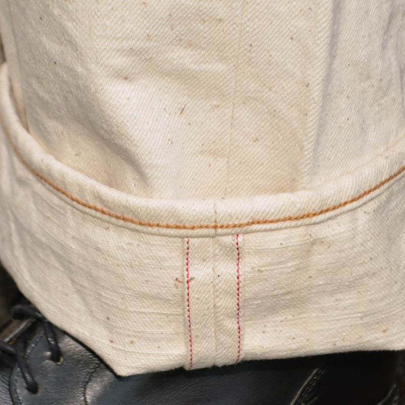 BIG JOHN "M1012RC" GR LABEL WILD DUCK JEANS Natural