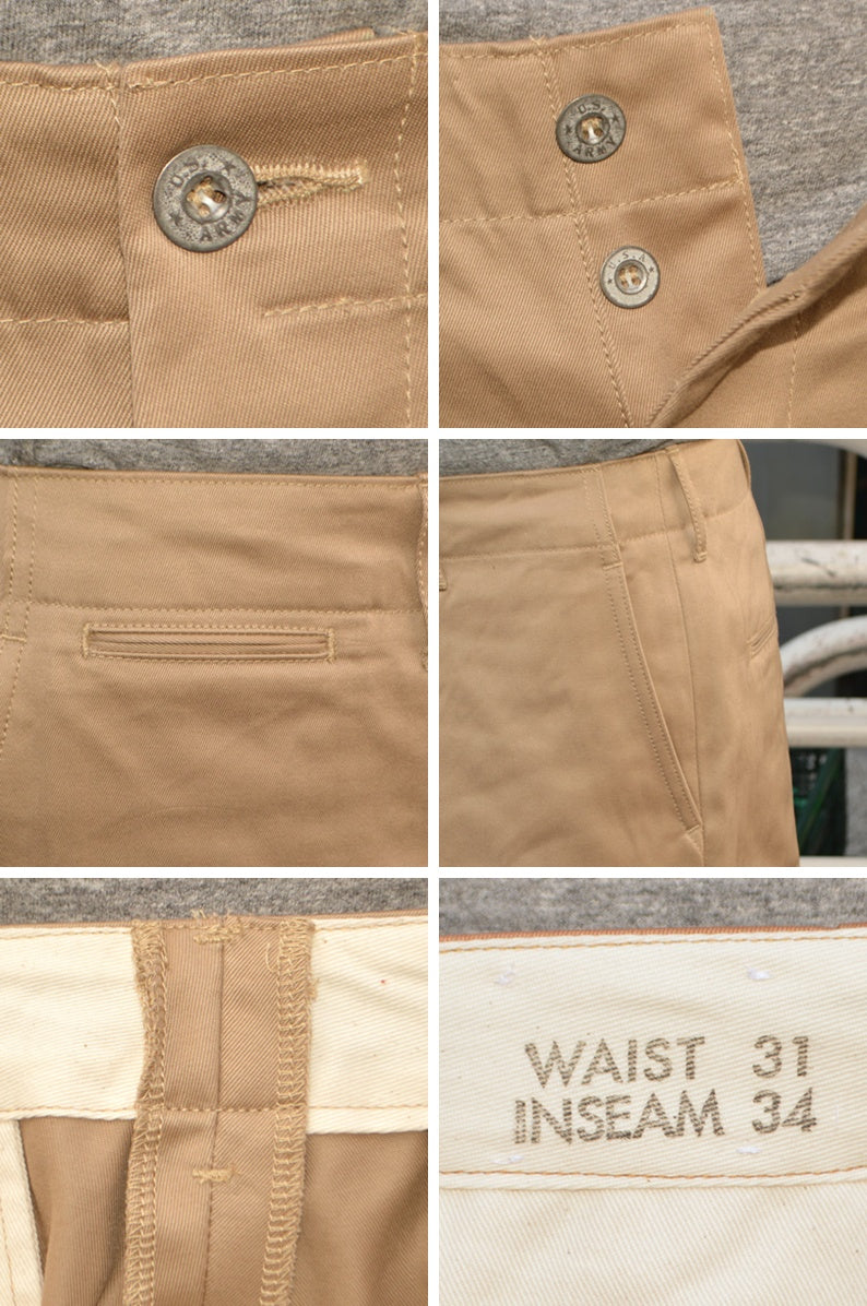 BUZZ RICKSON'S "M43035" EARLY MILITARY CHINOS 1945 MODEL