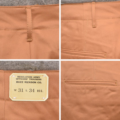 BUZZ RICKSON'S "M43035" EARLY MILITARY CHINOS 1945 MODEL