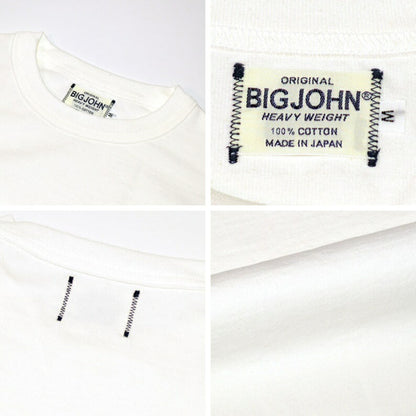 BIG JOHN "MHTS06M" Magnum Weight L/S Pocket Tee