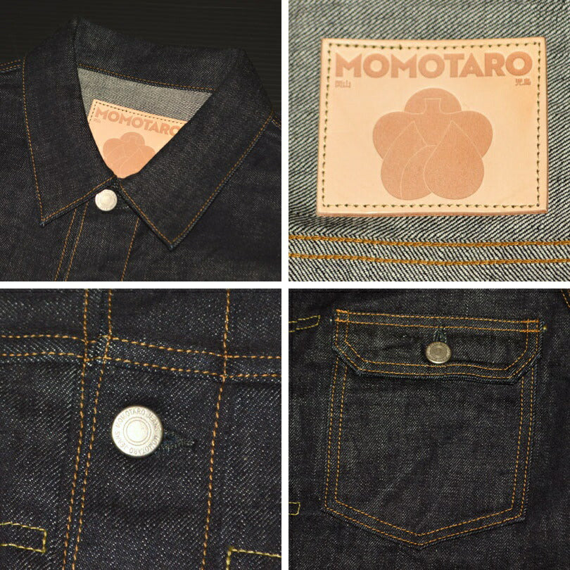 MOMOTARO JEANS "MMGJ0102" #002 CLASSIC DENIM JACKET 2nd 15.7oz