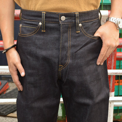MOMOTARO JEANS "MMJB0100" #100 STANDARD STRAIGHT BUTTON 14.7oz
