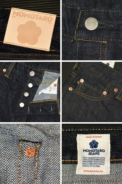 MOMOTARO JEANS "MMJB0101" #100 CLASSIC STRAIGHT 15.7oz