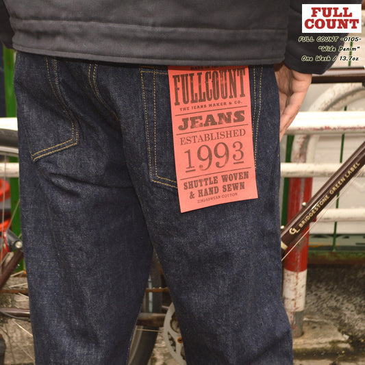 FULL COUNT "0105" Wide Denim