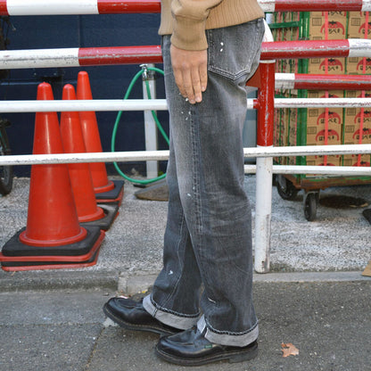 FULL COUNT "0105BKHW" Wide Black Selvedge Denim Dartford