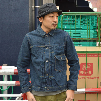 ONI DENIM "01507L-Ishikwadai" 15oz  Ishikawadai Type1 Denim Jacket