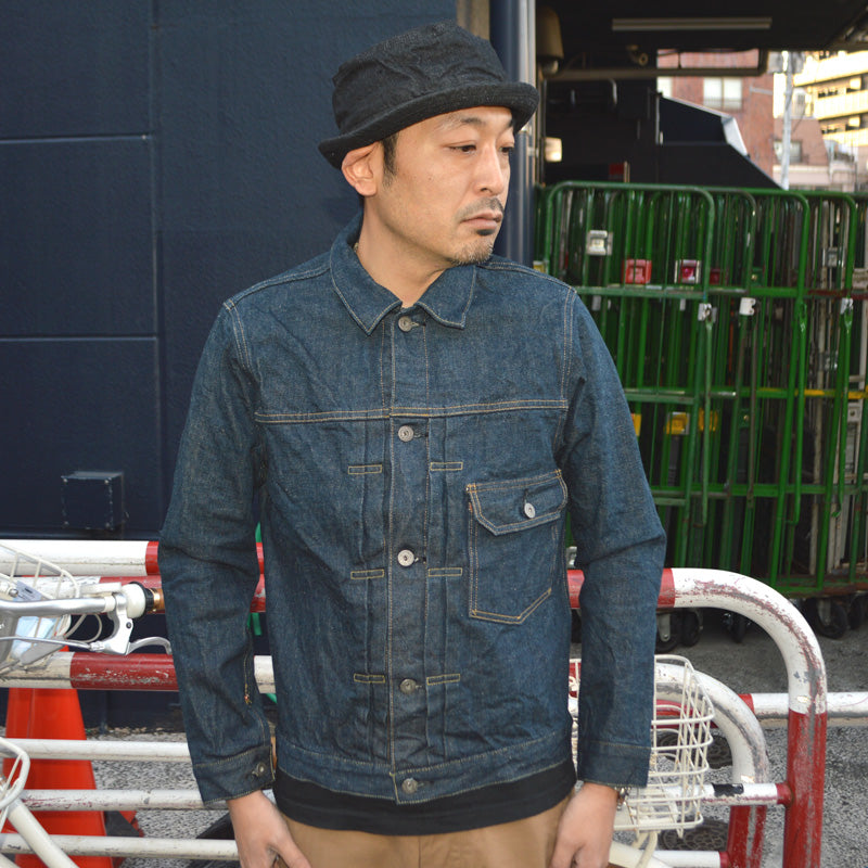 ONI DENIM "01507L-Ishikawadai" 15oz Ishikawadai Denim Type 1 Jacket