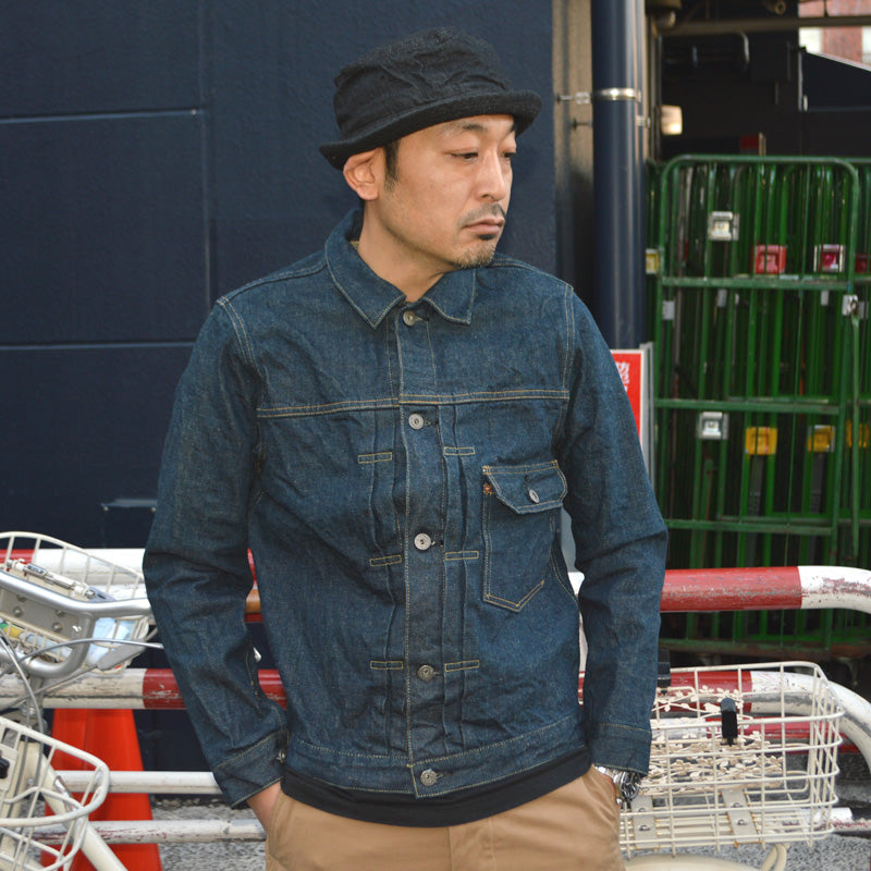 ONI DENIM "01507L-Ishikawadai" 15oz Ishikawadai Denim Type 1 Jacket