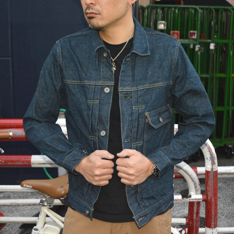 ONI DENIM "01507L-Ishikawadai" 15oz Ishikawadai Denim Type 1 Jacket