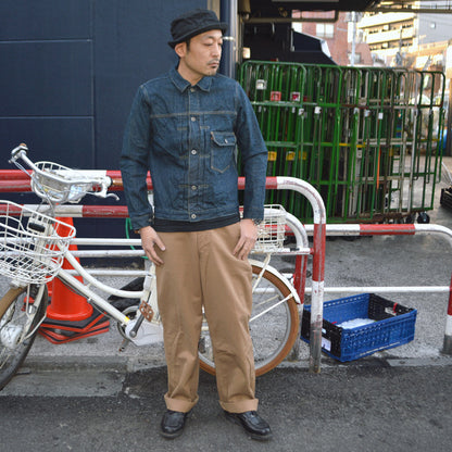 ONI DENIM "01507L-Ishikawadai" 15oz Ishikawadai Denim Type 1 Jacket