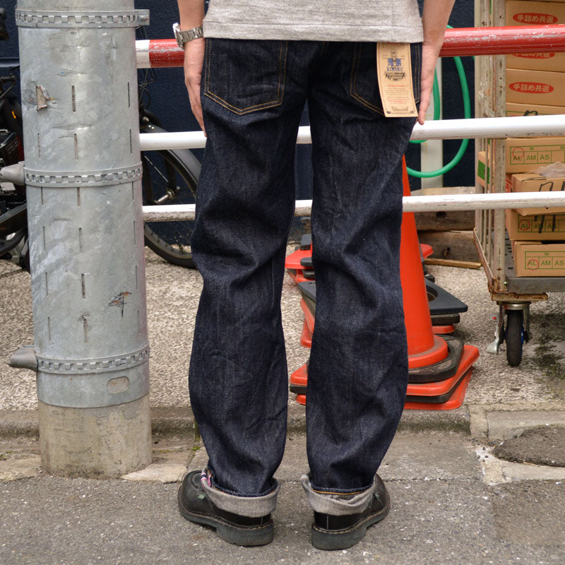 ONI DENIM "022-Kiraku" 12oz Kiraku Denim Relax Straight