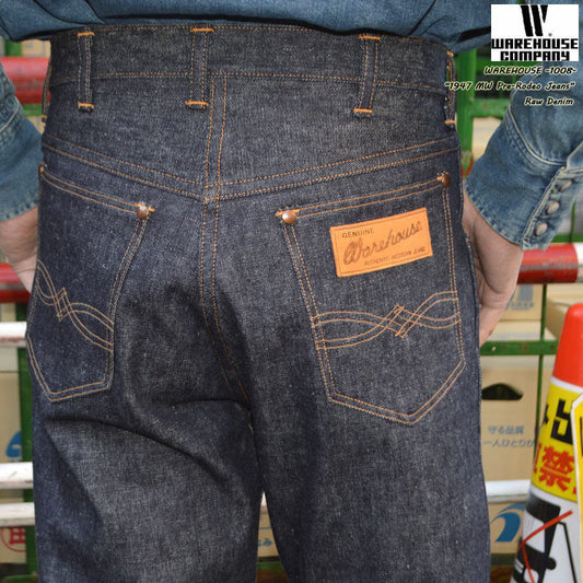 WAREHOUSE "1008" 1947 MW Pre-Rodeo Jeans