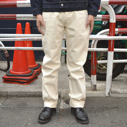FULL COUNT "1101EC" Straight Ecru Selvedge Denim