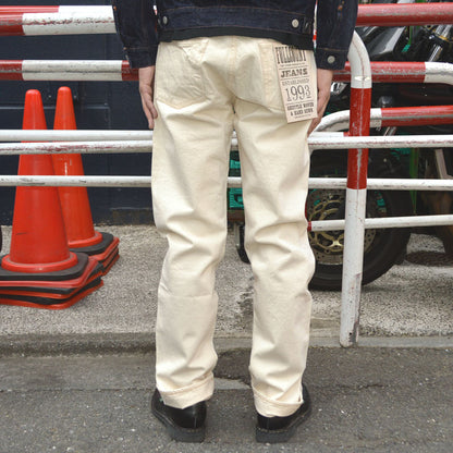 FULL COUNT "1101EC" Straight Ecru Selvedge Denim