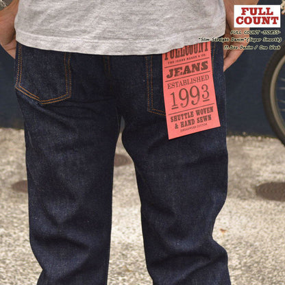 FULL COUNT "1108SS" 11.5oz Slim Straight Denim (Super Smooth)