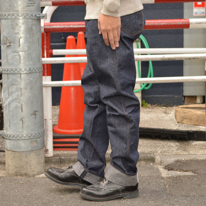 GREENEBAUM OVERALLS (WARE HOUSE) "1229" 1900 4POCKET HEAVY LEATHER BOUND OVERALL