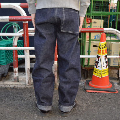 WAREHOUSE "1239" 1930'S WPA DOUBLE KNEE DENIM TROUSERS