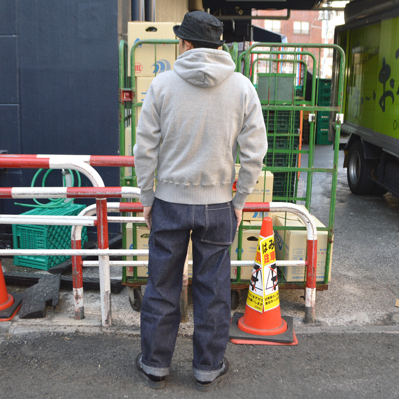 WAREHOUSE "1239" 1930'S WPA DOUBLE KNEE DENIM TROUSERS