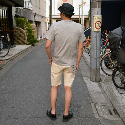 FULL COUNT×BEARS' "1904EC" 5POCKET DENIM SHORTS ECRU