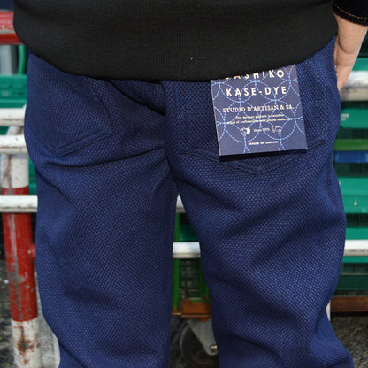STUDIO D'ARTISAN "1907" 14oz SASHIKO JEANS