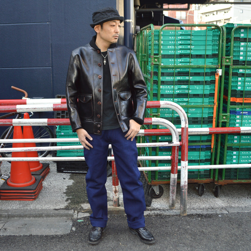 STUDIO D'ARTISAN "1907" 14oz SASHIKO JEANS