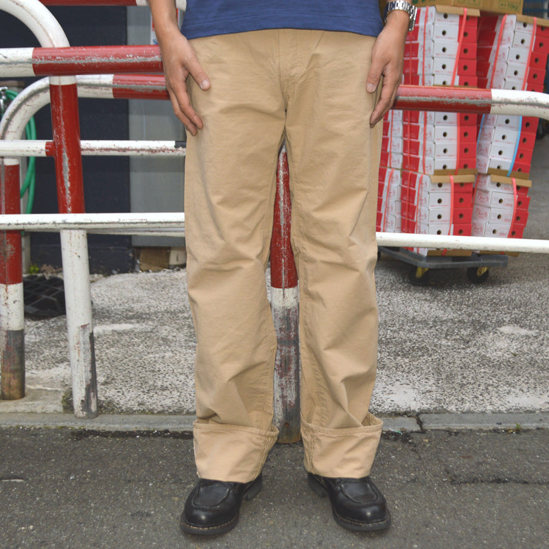 ONI DENIM "200-8BE" 8oz Betacham Beige Wide Straight