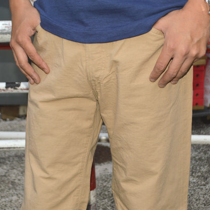 ONI DENIM "200-8BE" 8oz Betacham Beige Wide Straight