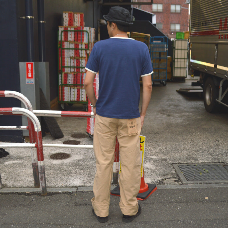ONI DENIM "200-8BE" 8oz Betacham Beige Wide Straight