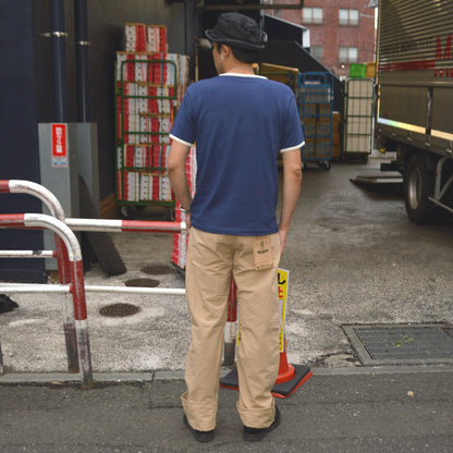 ONI DENIM "200-8BE" 8oz Betacham Beige Wide Straight