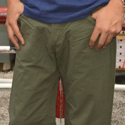 ONI DENIM "200-8GG" 8oz Betacham Green Gray Wide Straight