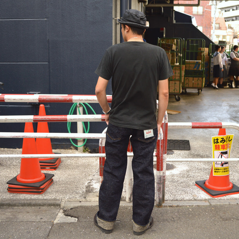 ONI DENIM、"200-Asphalt"、20oz Asphalt Denim Wide Straight