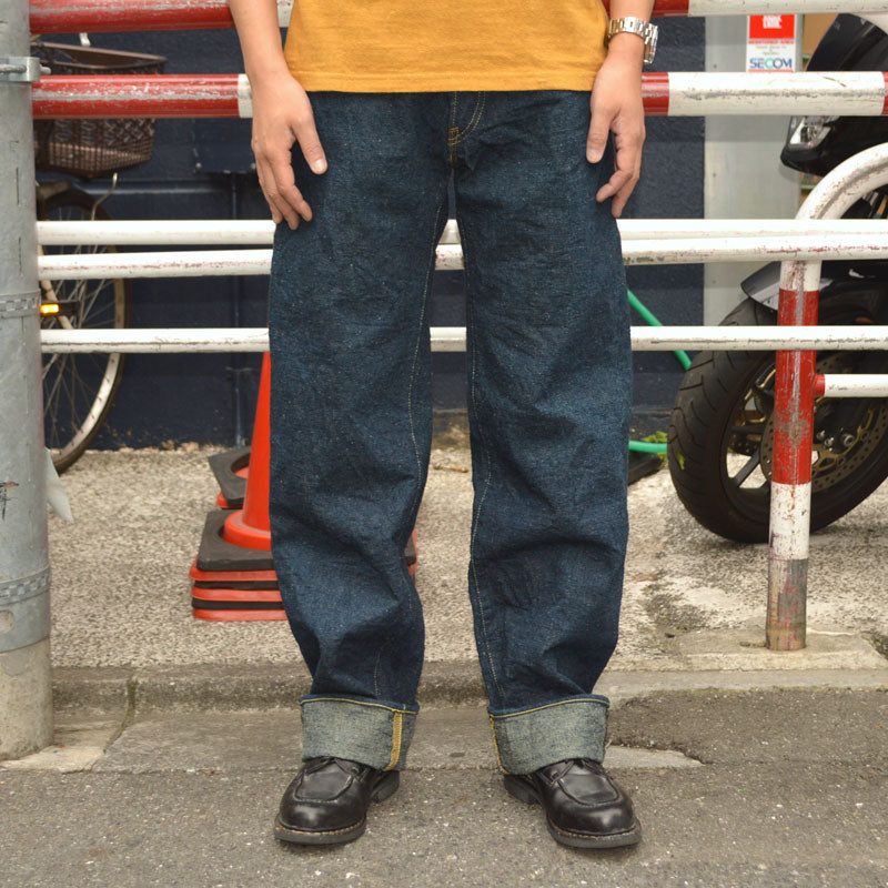 ONI DENIM "200CCD-GOLV" 15oz Crushed Concrete Denim Weft Olive