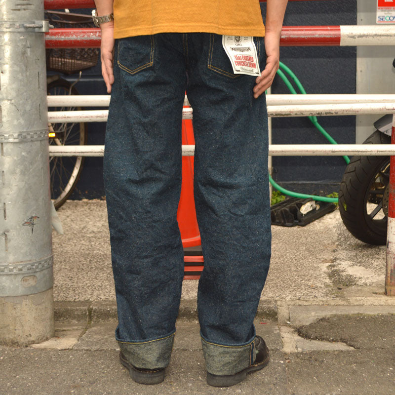 ONI DENIM "200CCD-GOLV" 15oz Crushed Concrete Denim Weft Olive