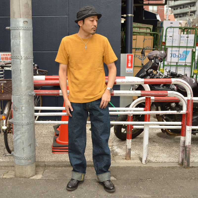 ONI DENIM "200CCD-GOLV" 15oz Crushed Concrete Denim Weft Olive