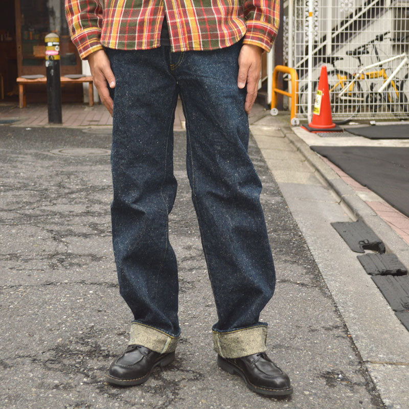 ONI DENIM "200-CCD-Kabuki" 15oz Crushed Concrete Denim kabuki Selvedge Wide Straight