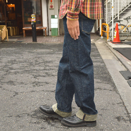 ONI DENIM "200-CCD-Kabuki" 15oz Crushed Concrete Denim kabuki Selvedge Wide Straight