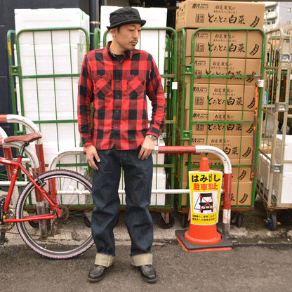 ONI DENIM "200-ISHIKAWADAI" 15oz ISIHIKAWADAI Denim Wide Straight