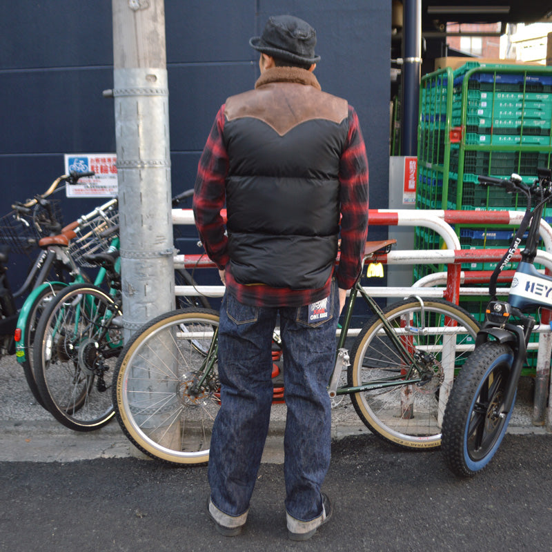 ONI DENIM "200-ONI KASE" 16oz Natural Indigo ONIKASE Wide Straight