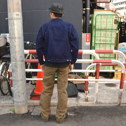 ONI DENIM "207-HOX" Baker Pants 13oz Sultur Dye Oxford "Brown Khaki /Olive Brown"