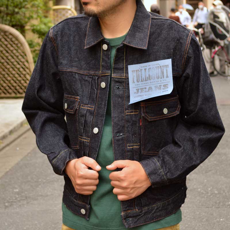 FULL COUNT "2102XX" 15.5oz Type 2 Denim Jacket